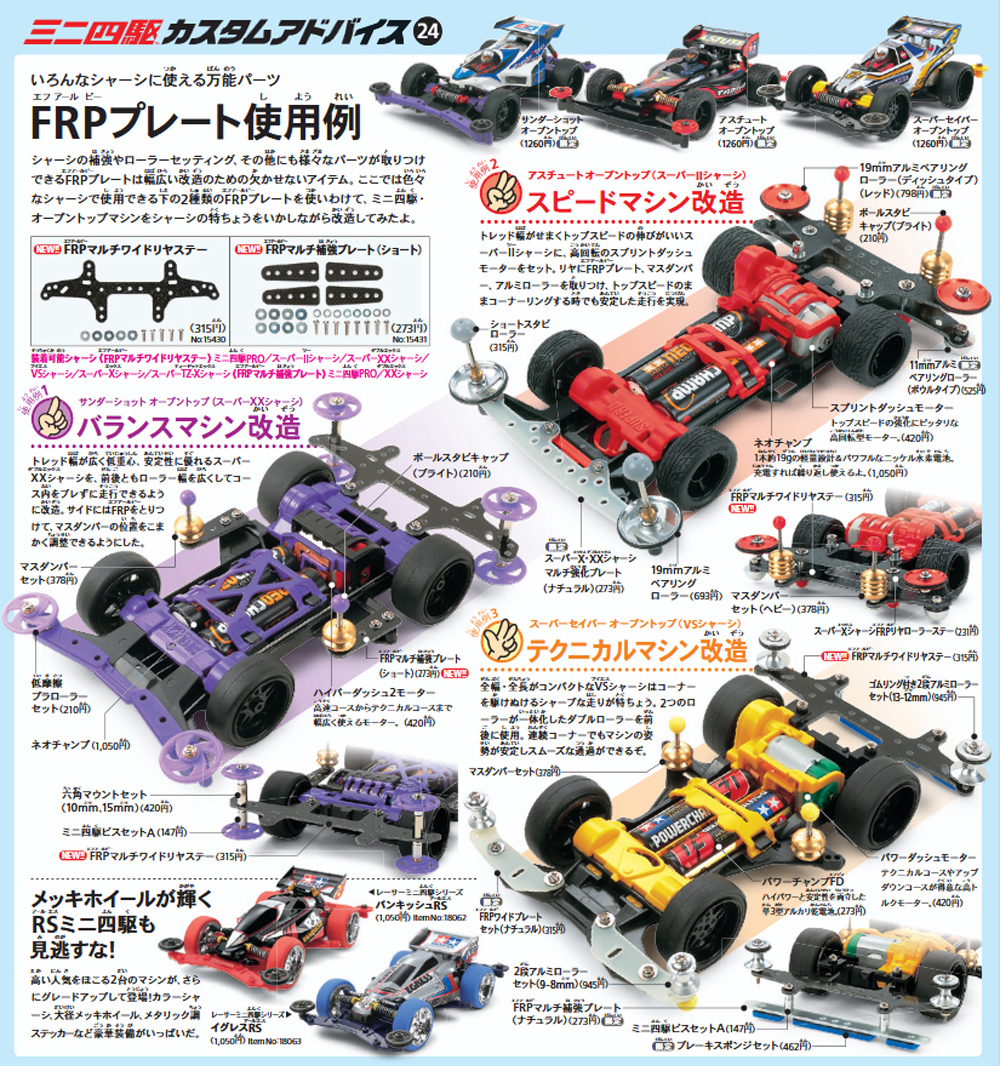 TAMIYA Jr.NEWS vol.132 タミヤ ミニ四駆 えのもとサーキット