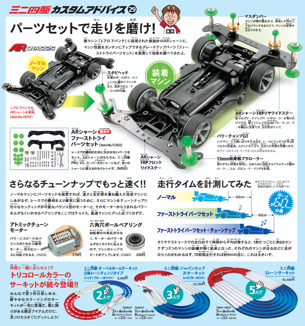 TAMIYA Jr.NEWS vol.145 タミヤ ミニ四駆 えのもとサーキット