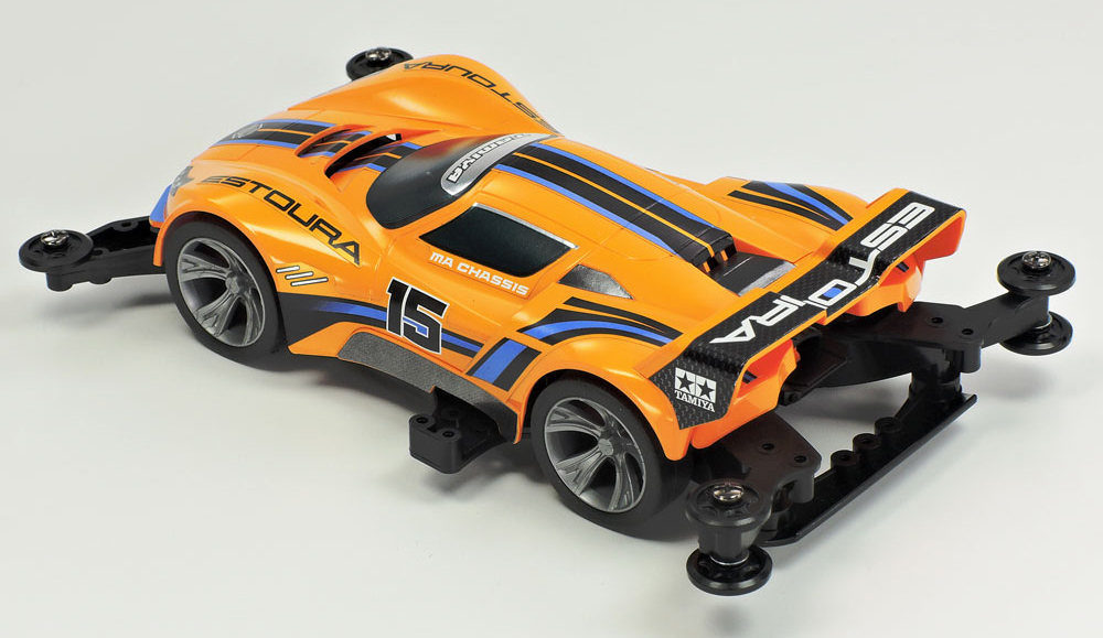 T18659　タミヤ　エストゥーラ (MAシャーシ) ミニ四駆　えのもとサーキット