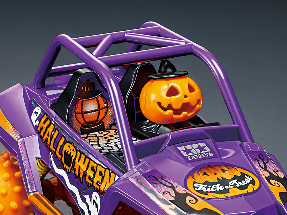 T95707　タミヤ　トレイルミニ四駆 ハロウィンバージョン（EZシャーシ）ミニ四駆　えのもとサーキット