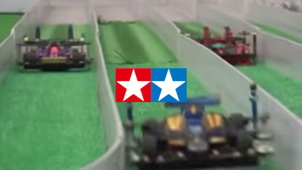 TAMIYA Mini 4wd Slow Motion Movie-3 タミヤ ミニ四駆 スロー映像-3 えのもとサーキット