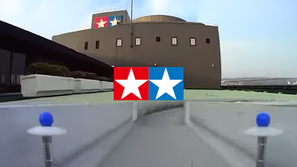 【Tamiya Mini4wd Slow motion】ミニ四駆 ジャパンカップ2013公式コース 