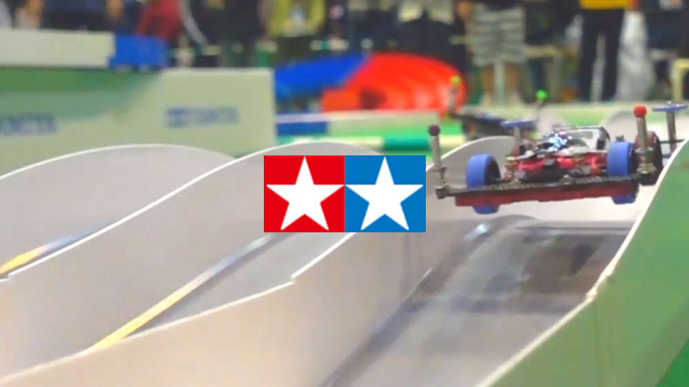 TAMIYA Mini 4wd Slow Motion Movie-4 タミヤ ミニ四駆 スロー映像-4 えのもとサーキット