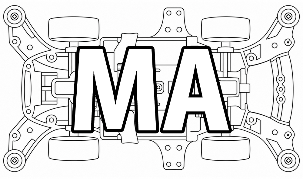 タミヤ ミニ四駆 MAシャーシ TAMIYA MINI4WD えのもとサーキット