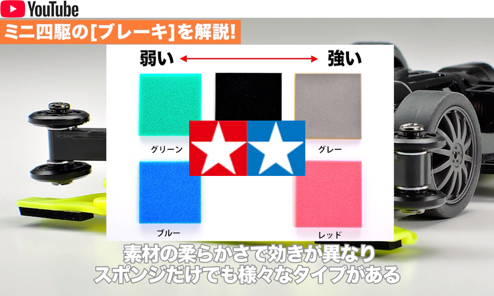 タミヤ ミニ四駆 YouTube ミニ四駆の「ブレーキ」を解説　えのもとサーキット
